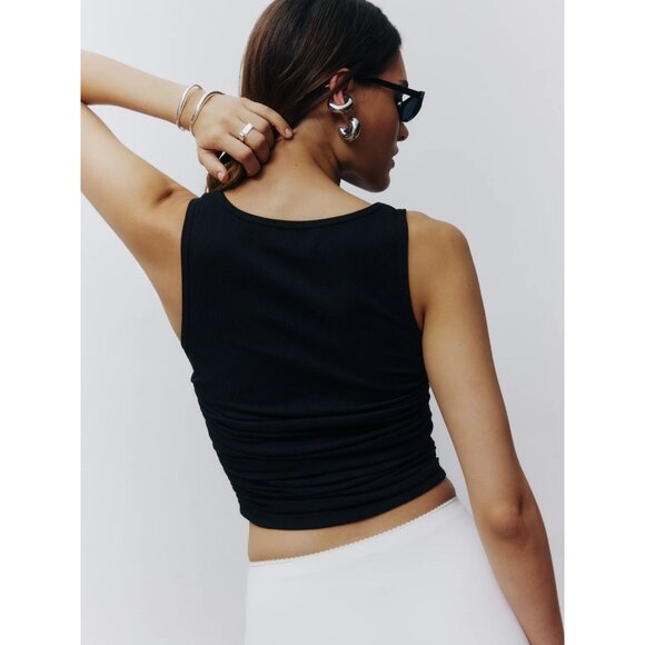 Selvi Joe Top in Black - Picture 3 of 5